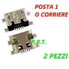 CONNETTORE RICARICA (2 PEZZI)  MICRO USB PER  Alcatel OneTouch Pixi 4 (5) 5010D