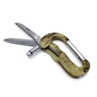 Moschettone multiuso coltellino Porta Chiavi tascabile outdoor Tactical Campeggi