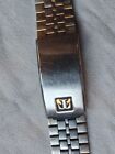 Bracciale Tissot Acciaio Anni Settanta 70 Anse Dritte Diritte