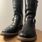 Wesco 10" Horsehide Engineer Boot-Black-The "Mister Lou" Size US9.5(UK8.5)