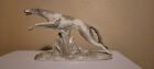 LLADRO? RARE BEAUTIFUL LG VINTAGE PORCELAIN BORZOI/WOLFHOUND DOG MADE IN SPAIN