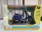 Modellino Blu Moto Vespa Granturismo 2003 Maisto NUOVO scala 1:18 da collezione