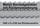 3 Stück Sägeband Rückenverzahnt 1592 x 8 x0,65mm Bandsägeblatt Holz Mafell Z 4 H