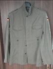 CAMICIA GIACCA MILITARE ESERCITO TEDESCO VINTAGE TAGLIA 14 Corrisponde XL 50 52