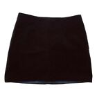 Aspesi Velvet Mini Skirt - Black