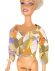 BARBIE 80s bella giacca corta camicia multicolor geometrica B180