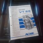 ACME VT88 MOTORE VALVOLE LATERALI  MOTOREN ENGINE MOTEUR BROCHURE