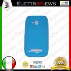 Custodia Cover TPU per Nokia Lumia 610 blu