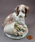 LLADRO COLLECTORS SOCIETY PORCELAIN FIGURINE "IT WASN T ME" DOG #7672 NR 1998