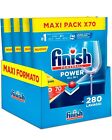 Finish All in 1 Max Pastiglie Lavastoviglie al Limone,  280 Capsule