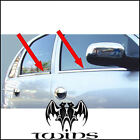 Strisce Cromate sotto ai finestrini Opel Corsa C acciaio inox profili cromati