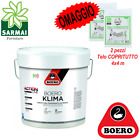 BOERO KLIMA pittura idropittura bianca termoisolante antimuffa anticondensa