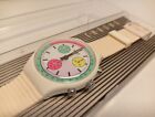 SWATCH Chrono SCW100 White Horses 1990 COME NUOVO MAI INDOSSATO-ZR-P2