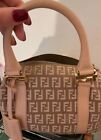 Borsa Bauletto Fendi maronne Monogramm