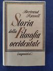 Storia della filosofia occidentale Bertrand Russell Longanesi 1963