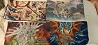 4 Playmat Yugioh Lotto Tappetini