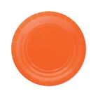 ART. P452 SET 25 PIATTI ECOLOR CM. 18 ARANCIO PER PARTY, FESTA, COMPLEANNO