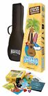 Mahalo Kahiko Kit Ukulele Brown con accessori