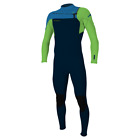 2023 O NEILL HAMMER 3/2MM CHEST ZIP MENS  WETSUIT ABYSS DAYGLOW OCEAN