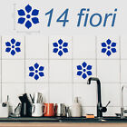 14 adesivi per piastrelle effetto ceramiche vietri cucina bagno fiori arte b1004