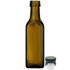 BOTTIGLIE PER OLIO BOTTIGLIA IN VETRO VERDE MARASCA CON TAPPO E DOSATORE 100 ml