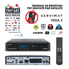 Décodeur Récepteur Satellite HD Servimat Vega 3 S.C TNTSAT avec Ports HDMI