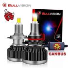 BULLVISION Led Canbus luci per auto lampadine H9 H8 H11 H4 H1 HB3 9005 HB4 9006