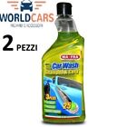 2X MA FRA SHAMPOO E CERA  CAR WASH AUTO LUCIDANTE PROTETTIVO 1 LT ciascuno