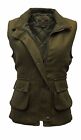 Walker & Hawkes Ladies Derby Tweed Bodywarmer Waistcoat Gilet Jacket DARK SAGE