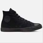 Converse CTAS Hi BLACK  MONOCHROME M3310C UNISEX