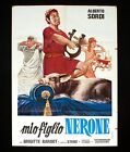 MIO FIGLIO NERONE manifesto poster Sordi Vittorio De Sica Bardot Swanson D90