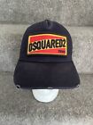 Dsquared 2 Navy Blue Distressed Style Trucker Cap Adjustable Baseball Cap Hat $