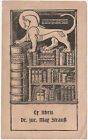 OTTO HUPP: Exlibris für Max Strauss, Sphinx