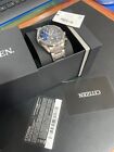 OROLOGIO Citizen - BY1010-81L - QUADRANTE BLU Tsuki-yomi Moon Phase TITANIO