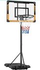 Canestro Basket Esterno Interno Camera Portatile Colonna Tabellone 226-256cm