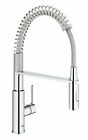 Grohe 30361000 Miscelatore per Lavello con Doccetta Professionale, Cromo (Y7I)