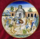 Antique Italian Urbino Renaissance Charger Plate Majolica Faience Dish. 12,83 in