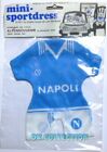 VECCHIO GADGET VINTAGE 1977 CALCIO FOOTBALL MINI MAGLIETTA PER AUTO : NAPOLI