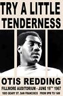 Poster Manifesto Locandina Musicale d Epoca Stampa Vintage Jazz  Otis Redding