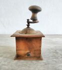 Macinacaffè antico legno Coffee grinder vintage Italy