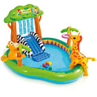 Intex gioco piscina gonfiabile per bambini giungla animali 216cm palline