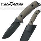 Knife Coltello Bushcraft FOX KNIVES MANIAGO FX-131 MGT Caccia Survivor + Fodero