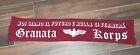 SCIARPA ULTRAS GRANATA KORPS GK TORINO RARE BUFANDA SCARF TORO MARATONA NO UG