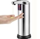 DISPENSER AUTOMATICO SAPONE TOUCHLESS ACCIAIO SENSORE INFRAROSSI X DISINFETTANTI