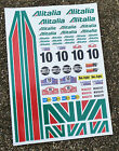 1:18 RC Rally Litalia Sponsor Logo Adesivi Decalcomanie 1/18 Losi Mini Xray