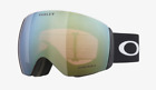 Oakley 7050 C0 Flight Deck L Maschera Neve Snow Goggles Matte Black Prizm Sage