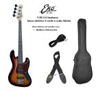 EKO VJB 3/4 SB Basso Elettrico tipo Jazz Bass MISURA 3/4 scala ridotta + BORSA