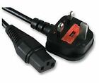 For HP DesignJet 600 Printer UK Power Cable Wire 2 Meter