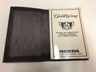 MANUALE USO E MANUTENZIONE HONDA GOLDWING GL1500 1993