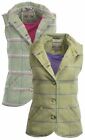 Walker & Hawkes Ladies Tweed Waistcoat Ashby Teflon Dress Gilet 8-16 Pink Purple